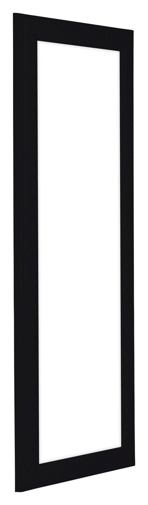 Como MDF Photo Frame 25x75cm Black High Gloss Front Oblique | Yourdecoration.co.uk