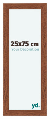 Como MDF Photo Frame 25x75cm Walnut Front Size | Yourdecoration.co.uk