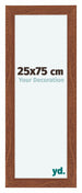 Como MDF Photo Frame 25x75cm Walnut Front Size | Yourdecoration.co.uk