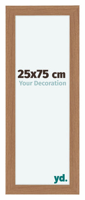 Como MDF Photo Frame 25x75cm Walnutt Light Front Size | Yourdecoration.co.uk