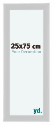 Como MDF Photo Frame 25x75cm White High Gloss Front Size | Yourdecoration.co.uk