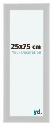 Como MDF Photo Frame 25x75cm White Woodgrain Front Size | Yourdecoration.co.uk