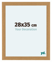 Como MDF Photo Frame 28x35cm Beech Front Size | Yourdecoration.co.uk