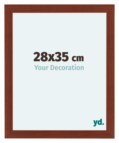 Como MDF Photo Frame 28x35cm Cherry Front Size | Yourdecoration.co.uk