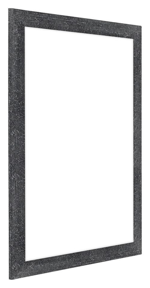 Como MDF Photo Frame 28x35cm Gray Swept Front Oblique | Yourdecoration.co.uk