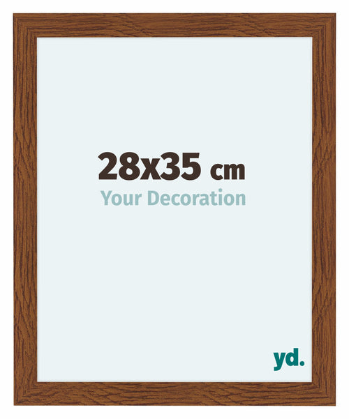 Como MDF Photo Frame 28x35cm Oak Rustic Front Size | Yourdecoration.co.uk