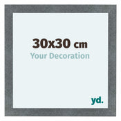 Como MDF Photo Frame 30x30cm Iron Swept Front Size | Yourdecoration.co.uk