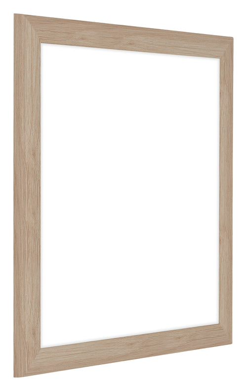 Como MDF Photo Frame 30x30cm Oak Light Front Oblique | Yourdecoration.co.uk