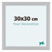 Como MDF Photo Frame 30x30cm White High Gloss Front Size | Yourdecoration.co.uk