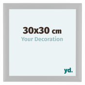 Como MDF Photo Frame 30x30cm White Matte Front Size | Yourdecoration.co.uk