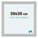 Como MDF Photo Frame 30x30cm White Matte Front Size | Yourdecoration.co.uk