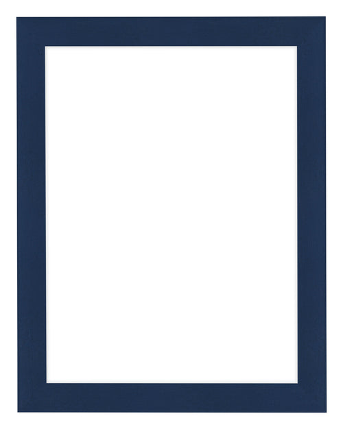 Como MDF Photo Frame 30x40cm Dark Blue Swept Front | Yourdecoration.co.uk