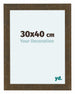 Como MDF Photo Frame 30x40cm Gold Antique Front Size | Yourdecoration.co.uk