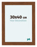 Como MDF Photo Frame 30x40cm Oak Rustic Front Size | Yourdecoration.co.uk