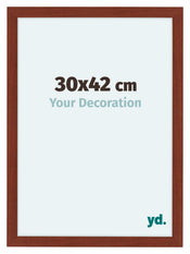 Como MDF Photo Frame 30x42cm Cherry Front Size | Yourdecoration.co.uk