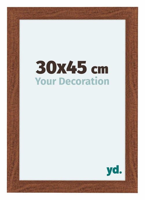 Como MDF Photo Frame 30x45cm Walnut Front Size | Yourdecoration.co.uk