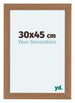 Como MDF Photo Frame 30x45cm Walnut Light Front Size | Yourdecoration.co.uk