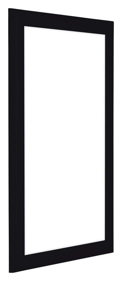 Como MDF Photo Frame 30x50cm Black High Gloss Front Oblique | Yourdecoration.co.uk