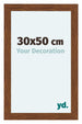 Como MDF Photo Frame 30x50cm Oak Rustic Front Size | Yourdecoration.co.uk