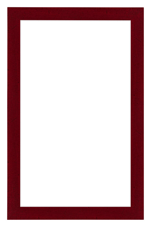 Como MDF Photo Frame 30x50cm Wine Red Swept Front | Yourdecoration.co.uk