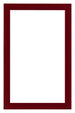 Como MDF Photo Frame 30x50cm Wine Red Swept Front | Yourdecoration.co.uk