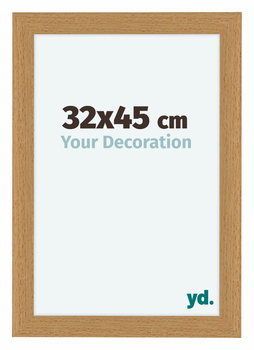 Como MDF Photo Frame 32x45cm Beech Front Size | Yourdecoration.co.uk