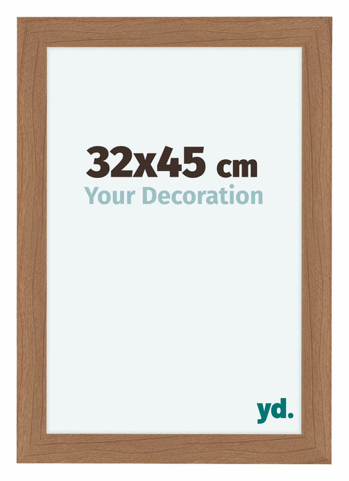 Como MDF Photo Frame 32x45cm Walnutt Light Front Size | Yourdecoration.co.uk