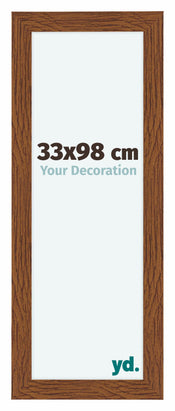 Como MDF Photo Frame 33x98cm Oak Rustic Front Size | Yourdecoration.co.uk