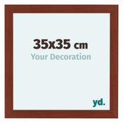 Como MDF Photo Frame 35x35cm Cherry Front Size | Yourdecoration.co.uk