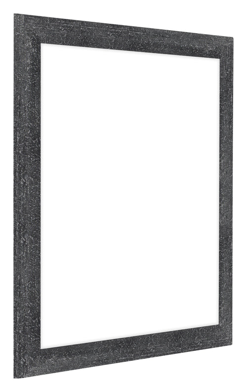 Como MDF Photo Frame 35x35cm Gray Swept Front Oblique | Yourdecoration.co.uk