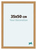 Como MDF Photo Frame 35x50cm Beech Front Size | Yourdecoration.co.uk