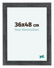 Como MDF Photo Frame 36x48cm Gray Swept Front Size | Yourdecoration.co.uk