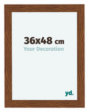 Como MDF Photo Frame 36x48cm Oak Rustic Front Size | Yourdecoration.co.uk