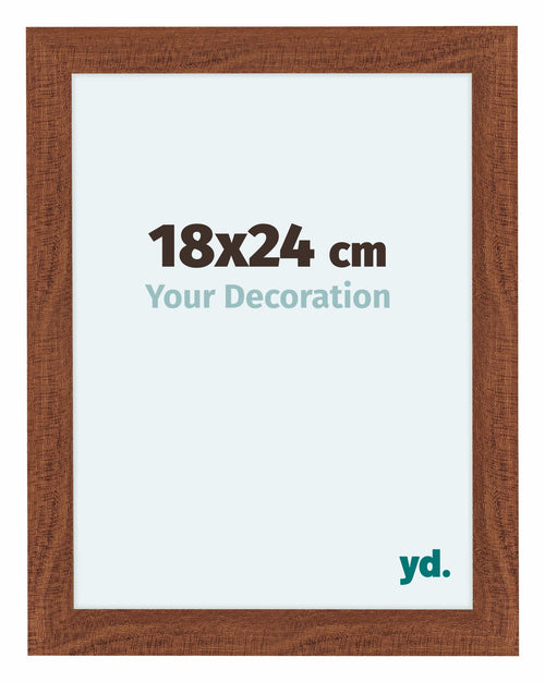 Como MDF Photo Frame 36x48cm Walnut Front Size | Yourdecoration.co.uk