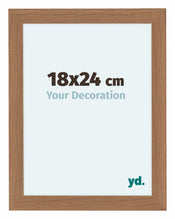 Como MDF Photo Frame 36x48cm Walnut Light Front Size | Yourdecoration.co.uk