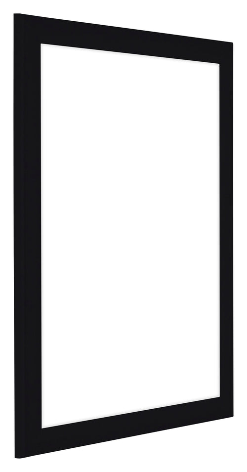 Como MDF Photo Frame 36x49cm Black High Gloss Front Oblique | Yourdecoration.co.uk