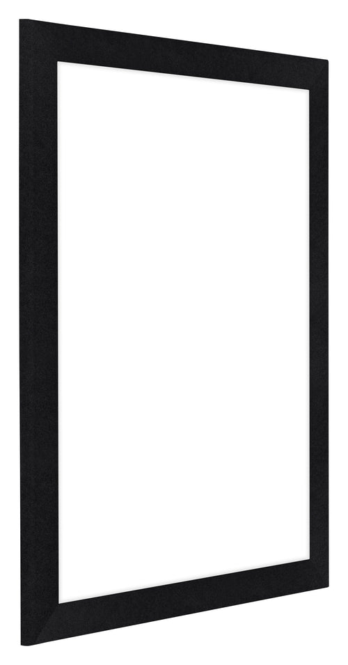 Como MDF Photo Frame 36x49cm Black Matte Front Oblique | Yourdecoration.co.uk