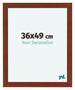 Como MDF Photo Frame 36x49cm Iron Front Size | Yourdecoration.co.uk