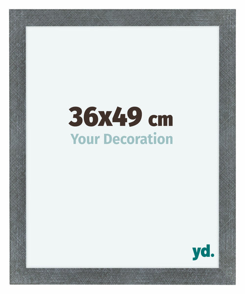 Como MDF Photo Frame 36x49cm Iron Swept Front Size | Yourdecoration.co.uk