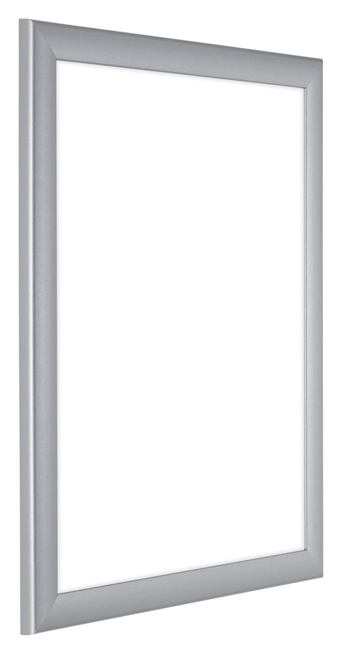 Como MDF Photo Frame 36x49cm Silver Matte Front Oblique | Yourdecoration.co.uk