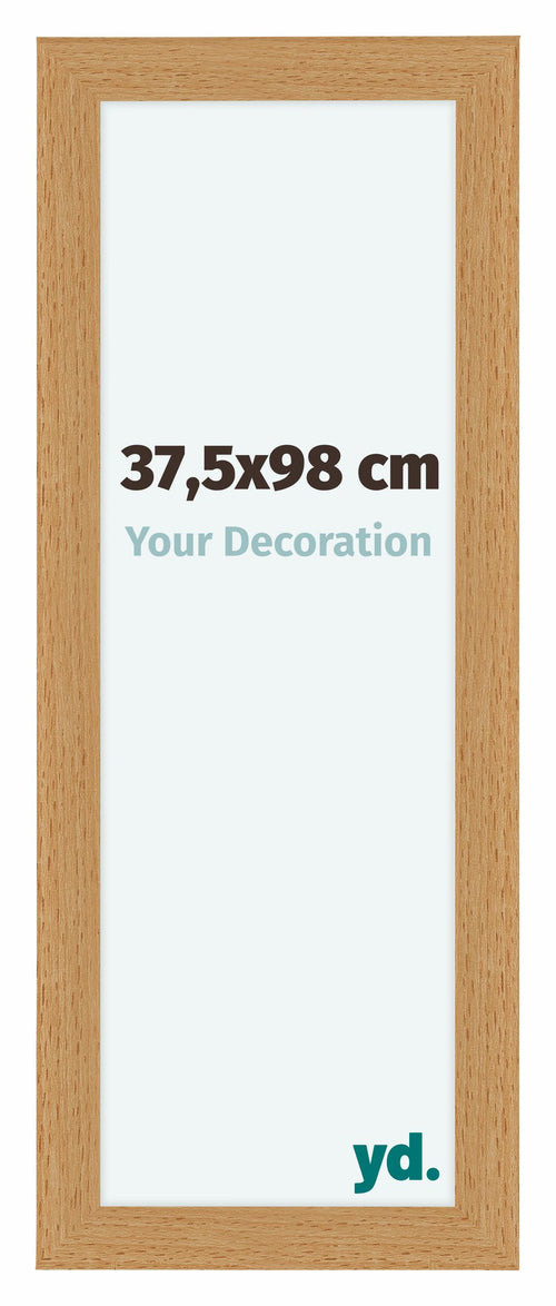 Como MDF Photo Frame 37 5x98cm Beech Front Size | Yourdecoration.co.uk