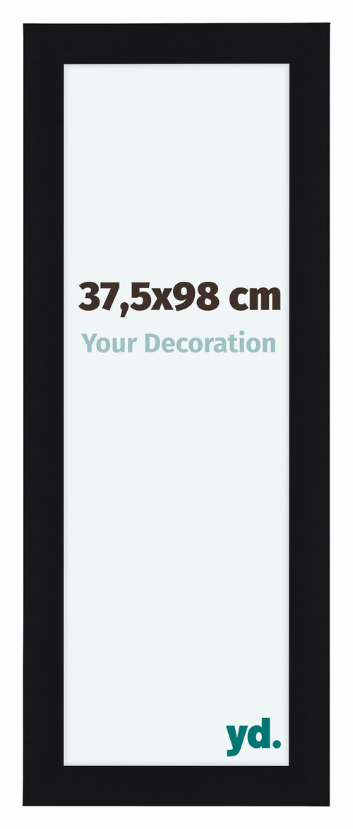 Como MDF Photo Frame 37 5x98cm Black High Gloss Front Size | Yourdecoration.co.uk