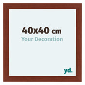 Como MDF Photo Frame 40x40cm Cherry Front Size | Yourdecoration.co.uk