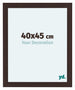 Como MDF Photo Frame 40x45cm Oak Dark Front Size | Yourdecoration.co.uk