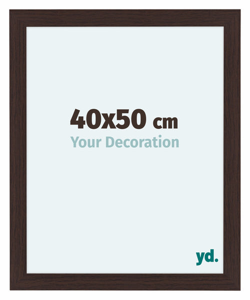 Como MDF Photo Frame 40x50cm Oak Dark Front Size | Yourdecoration.co.uk