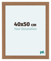 Como MDF Photo Frame 40x50cm Walnut Light Front Size | Yourdecoration.co.uk