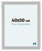 Como MDF Photo Frame 40x50cm White Woodgrain Front Size | Yourdecoration.co.uk