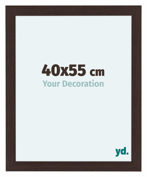 Como MDF Photo Frame 40x55cm Oak Dark Front Size | Yourdecoration.co.uk