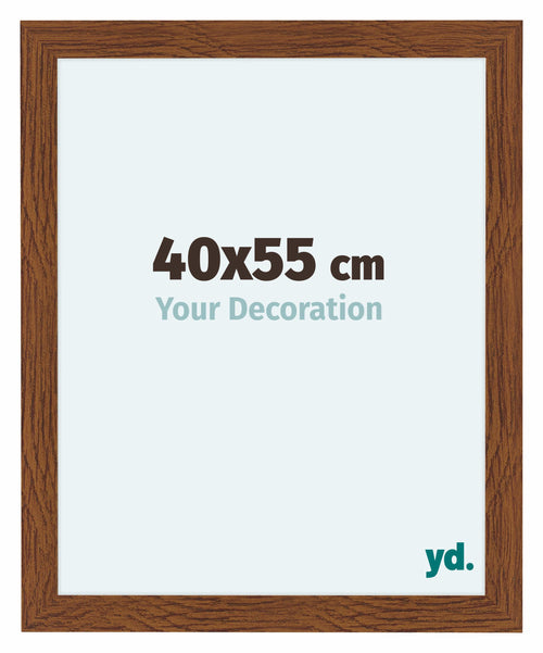 Como MDF Photo Frame 40x55cm Oak Rustic Front Size | Yourdecoration.co.uk