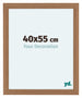 Como MDF Photo Frame 40x55cm Walnut Light Front Size | Yourdecoration.co.uk